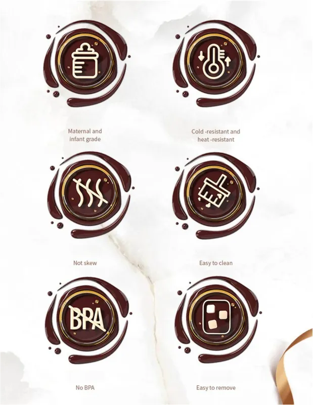 (5 PCS) YH917 Silicone Chocolate Bar Mold | BPA-Free, Heat-Resistant, Non-Stick Baking Tray, Measures 26 cm x 17 cm x 1.5 cm