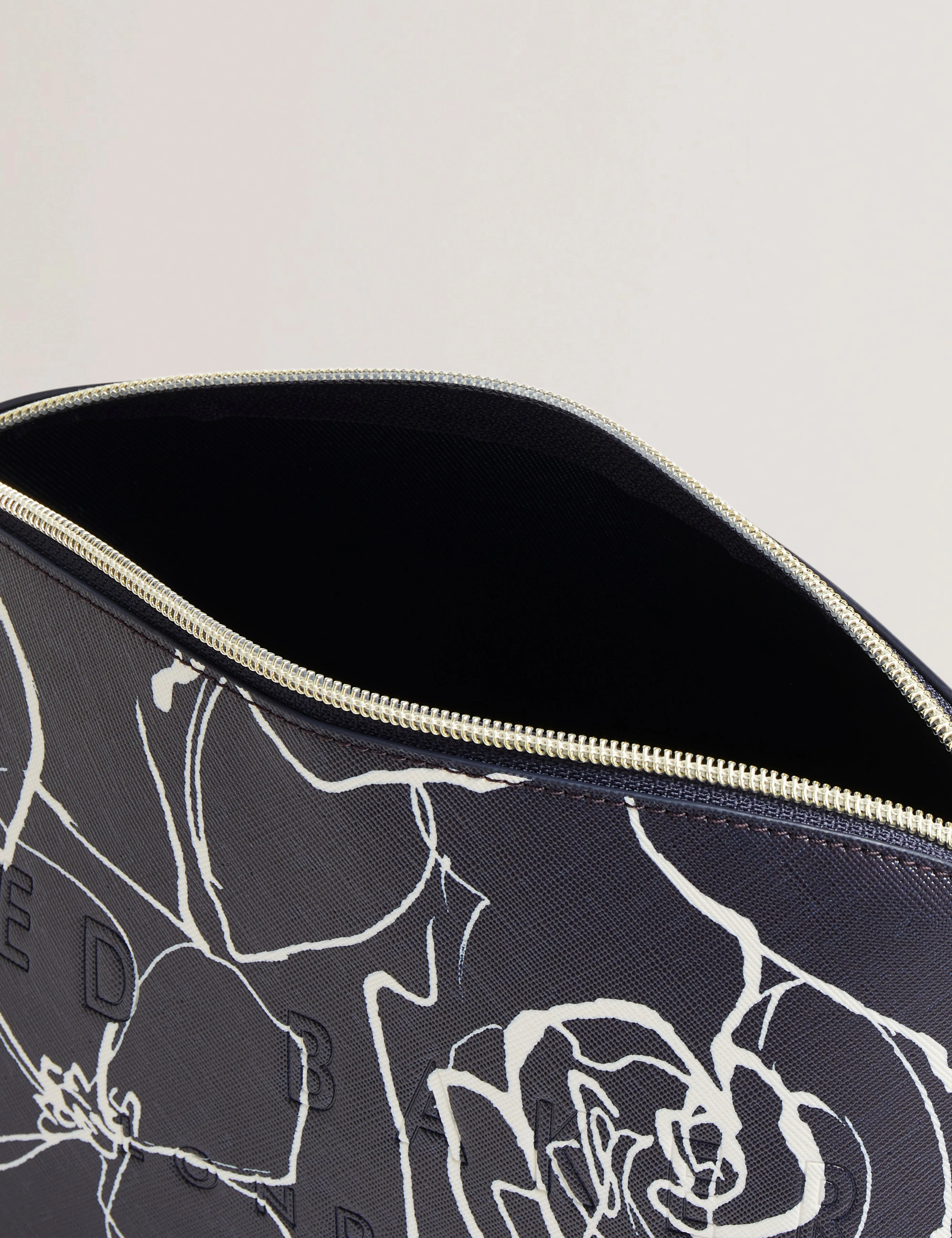 Aliumi Linear Rose Large Washbag Navy