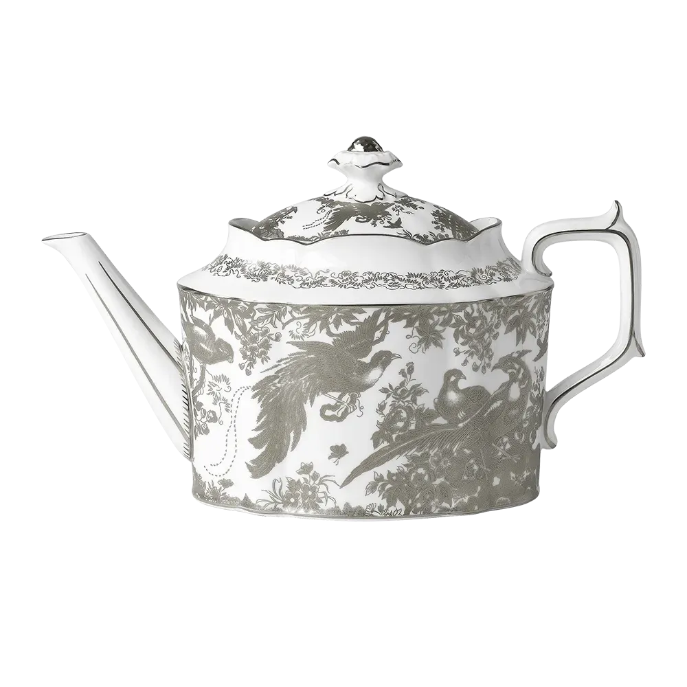 Aves Palladium - Teapot Large (Royal Crown Derby)