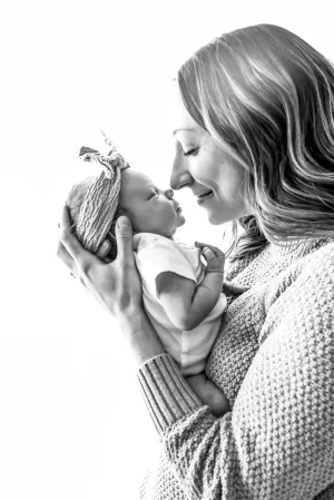 Black   White Mama & Me Portraits w/ Larissa Bazile