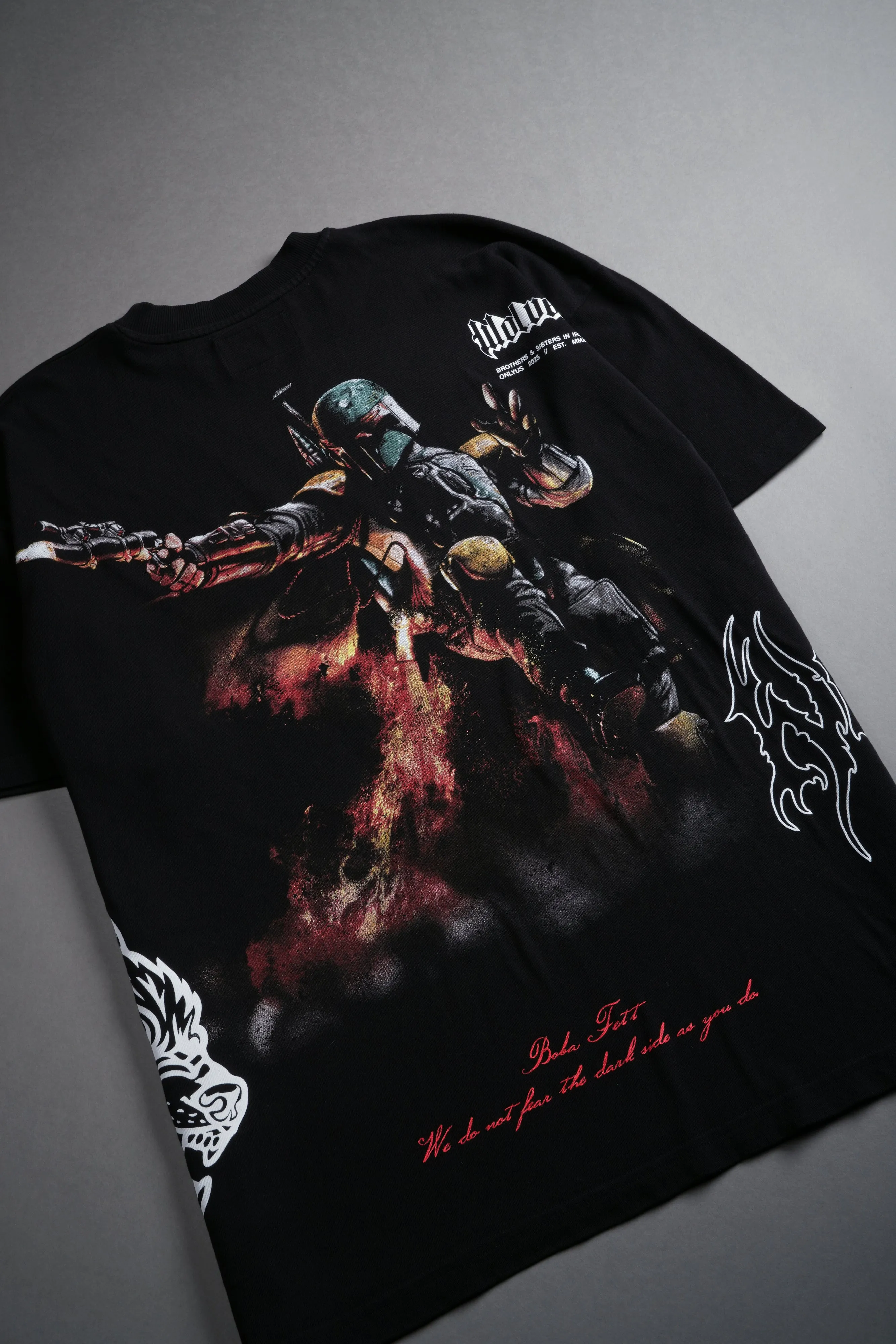 Boba Fett "Side By Side" Series Premium Tee in Black