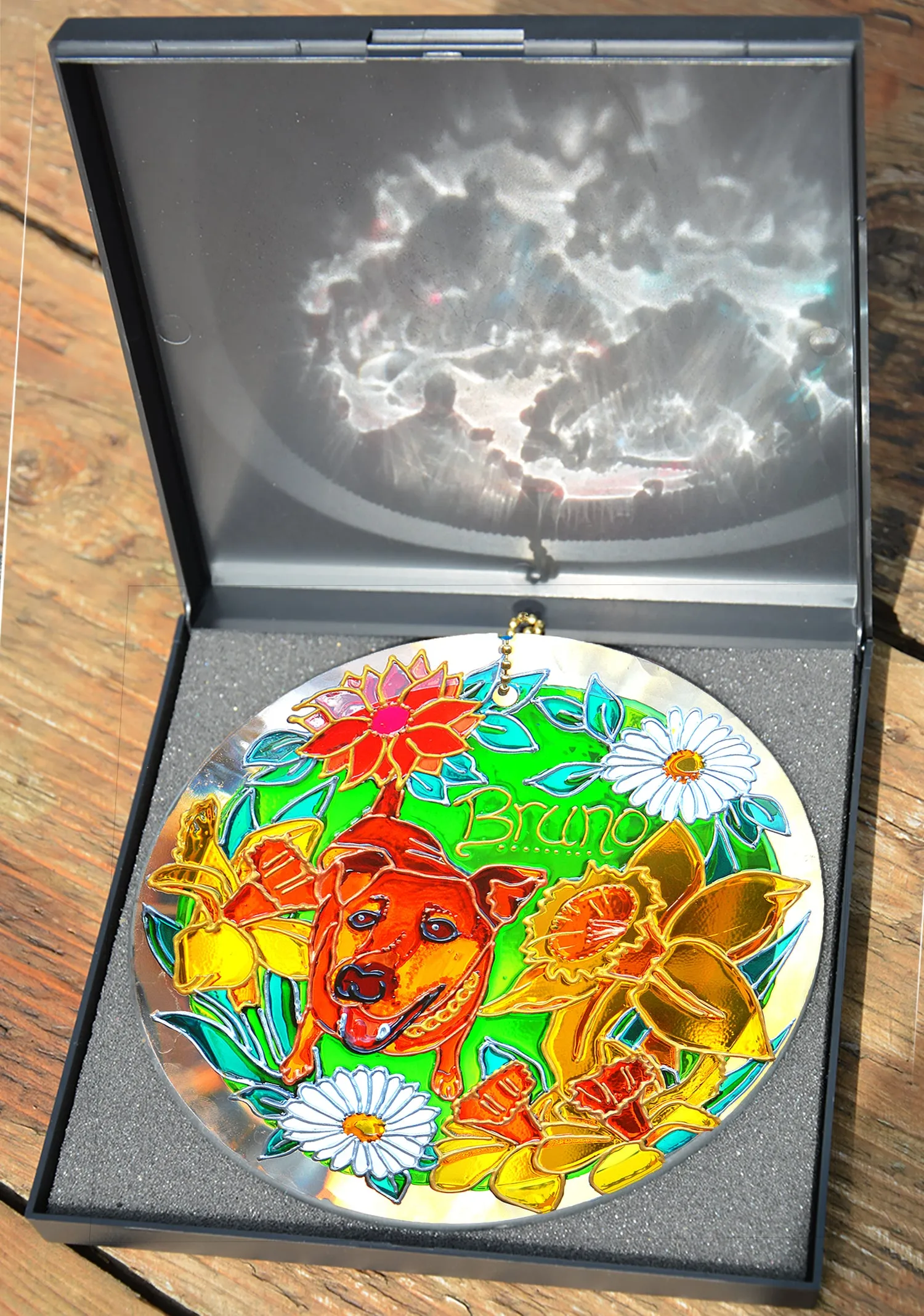 Customised Pet Loss Stained Glass
