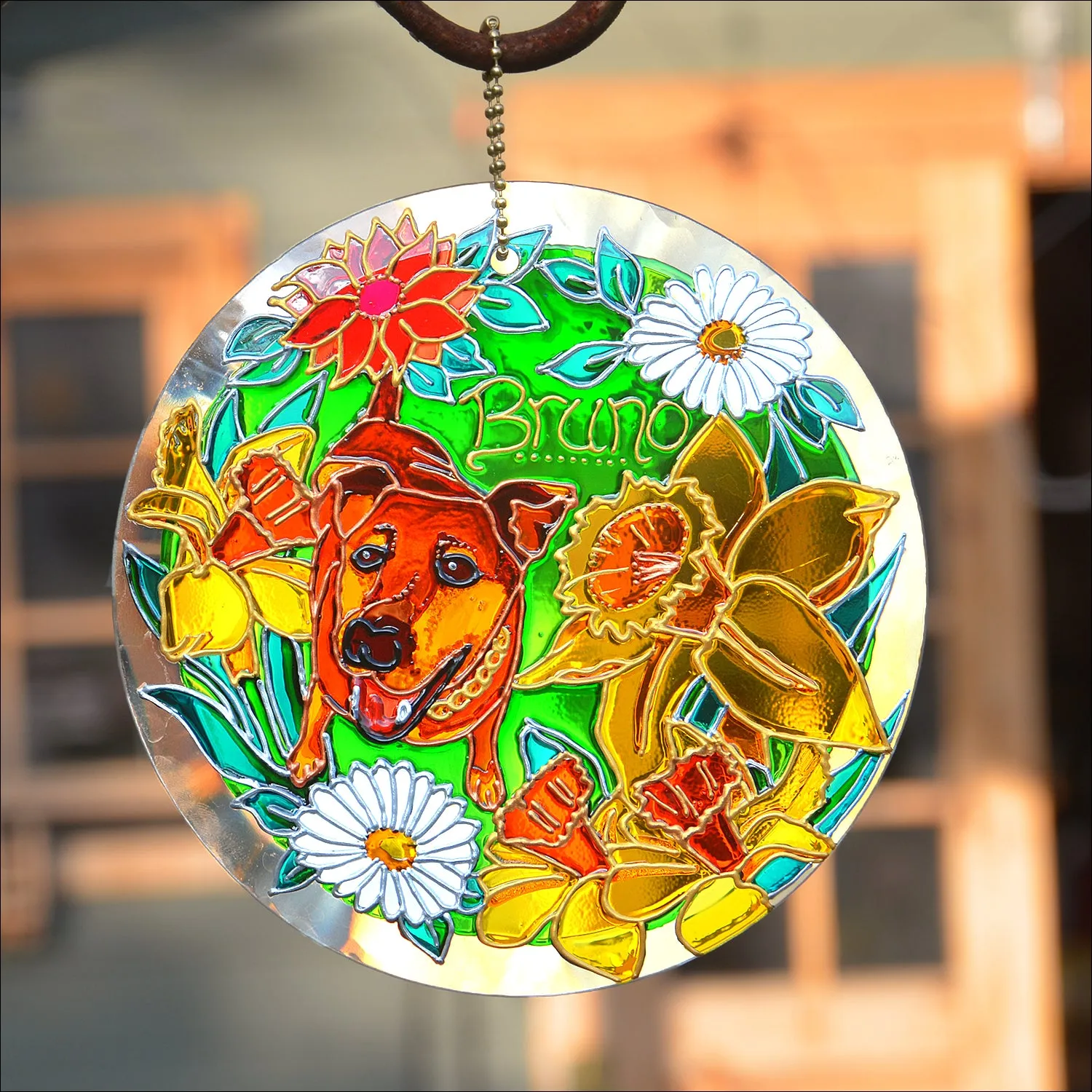 Customised Pet Loss Stained Glass
