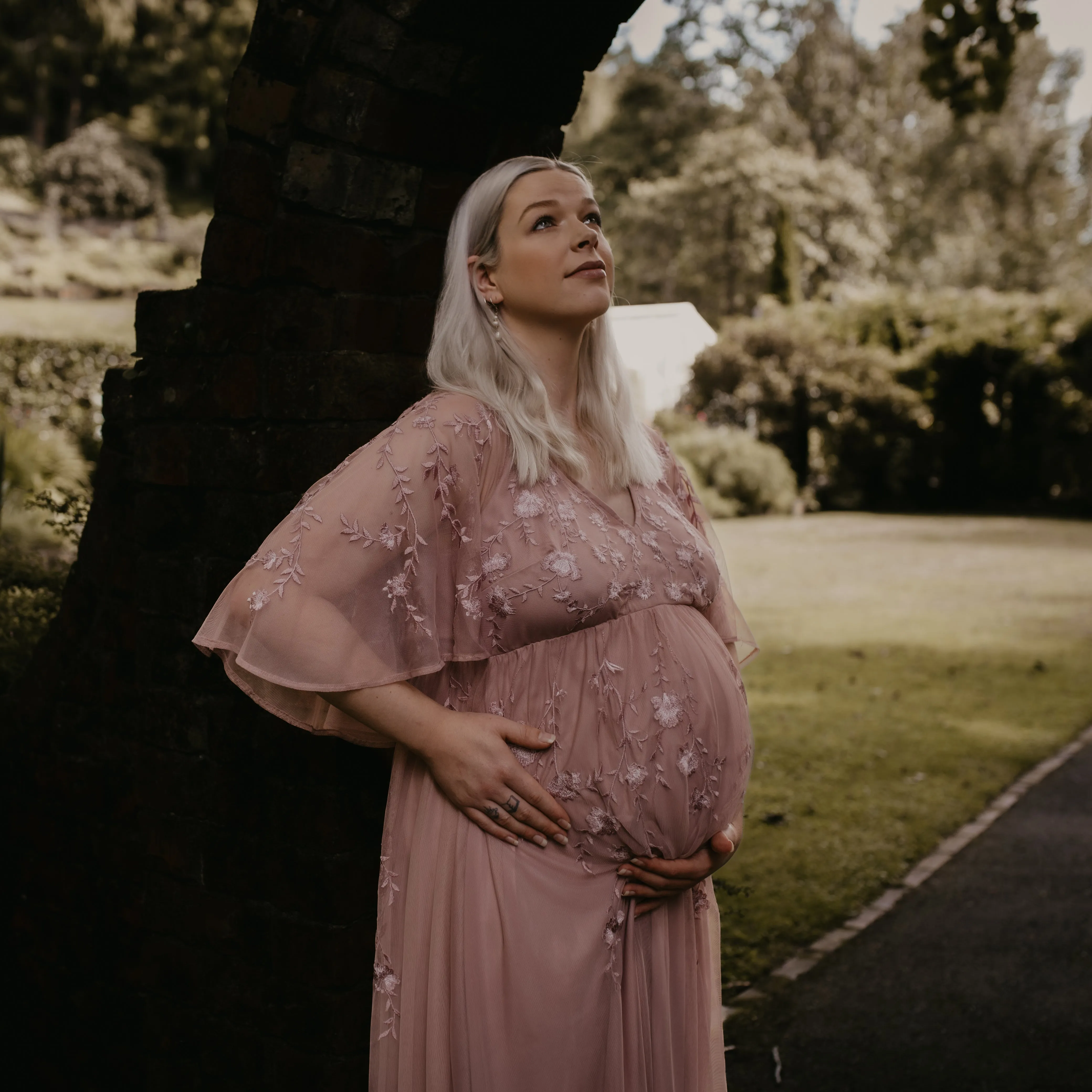 Flutter Sleeve Maternity Dress | Size 10