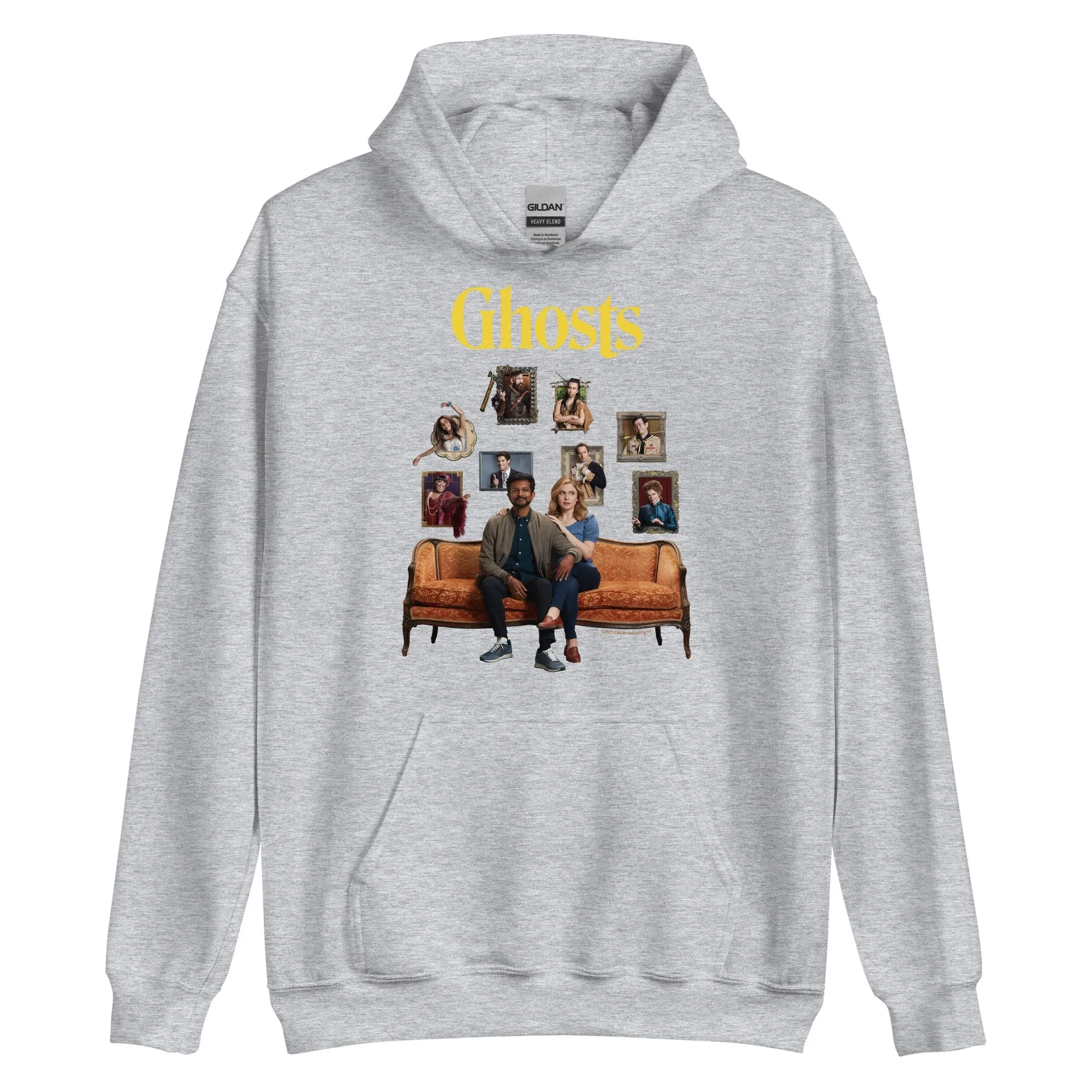 Ghosts Portraits Unisex Hooded Sweatshirt