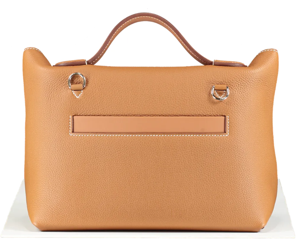 Herms 24/24 29 Gold with Gold Hardware Handbag BOX FRESH