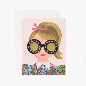 Meadow Birthday Girl Card