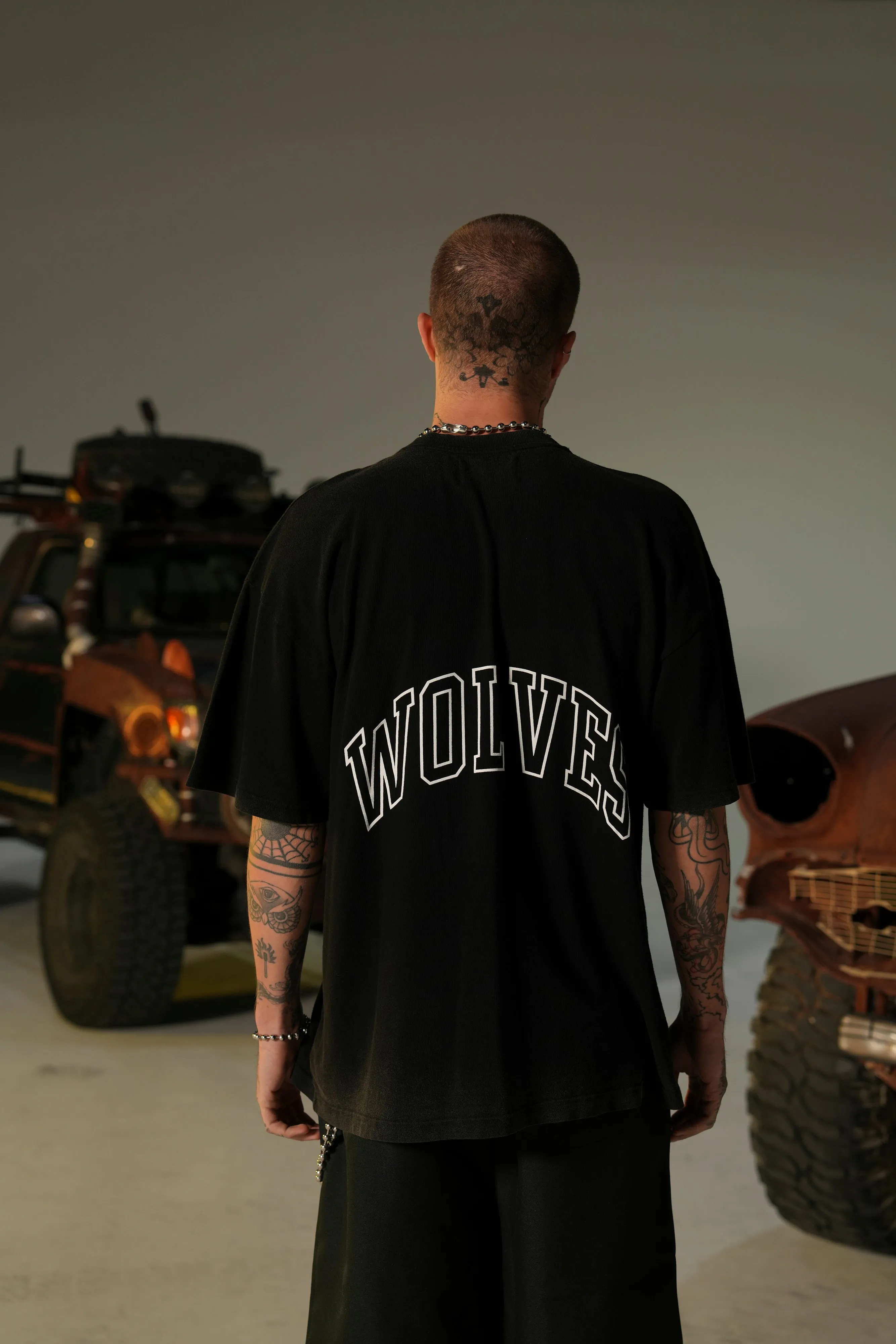 Son Of Odin "Premium" Oversized Tee in Black