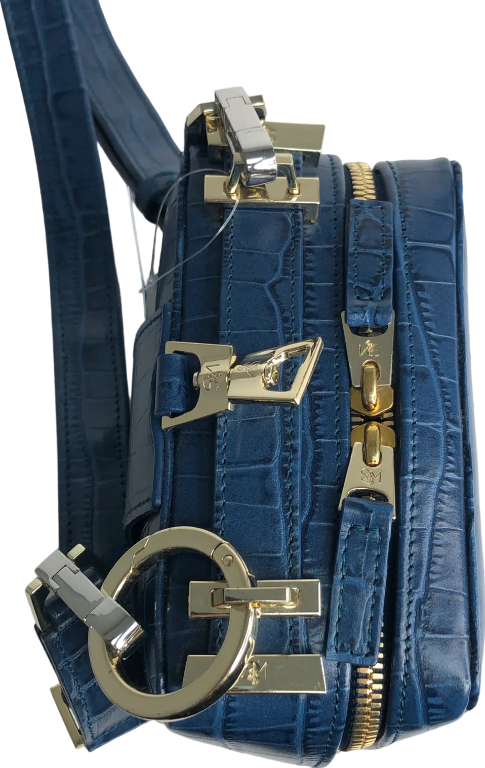 stone & mason Navy Blue Sydney Handbag