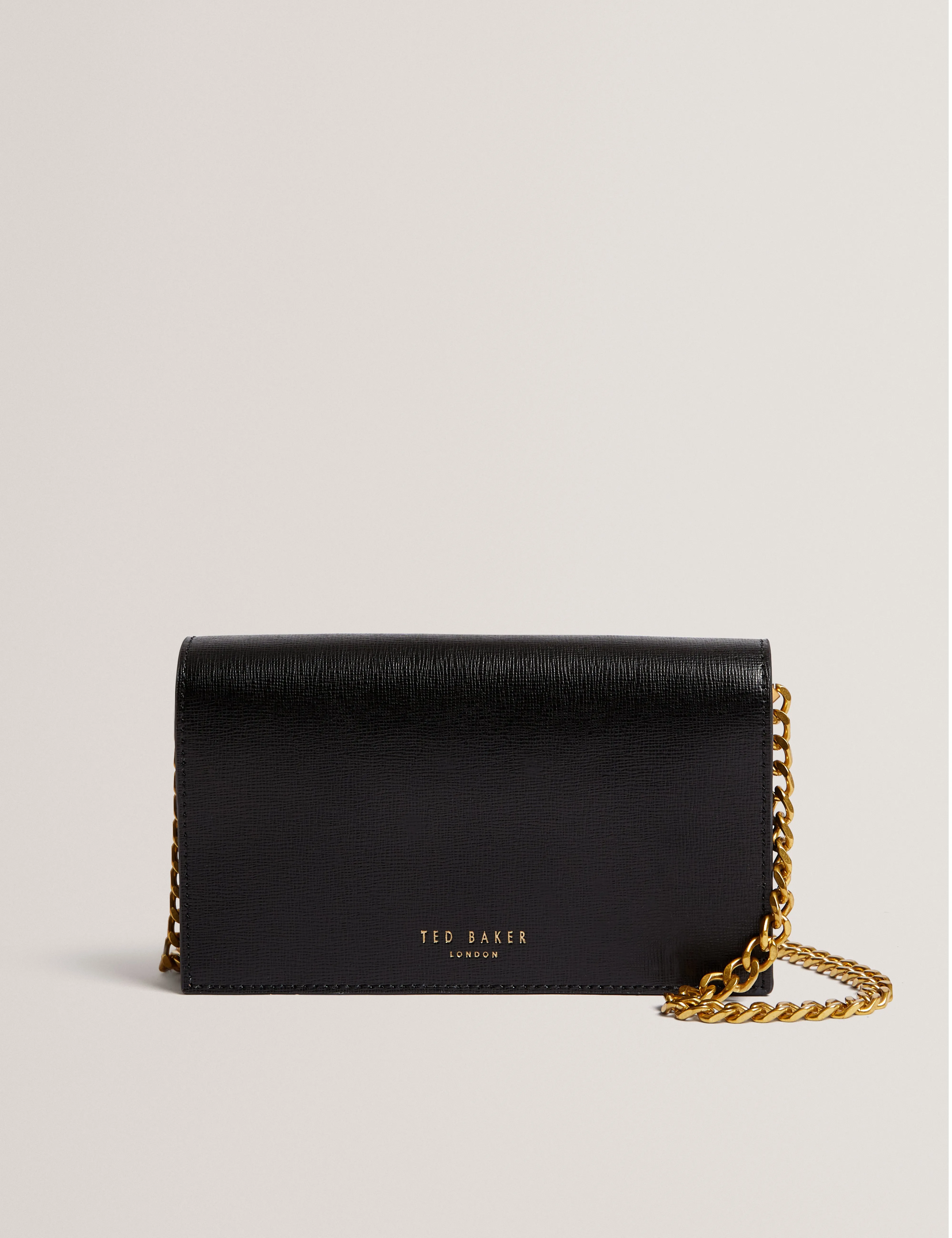 Tabina Travel Novelty Purse On Chain Black