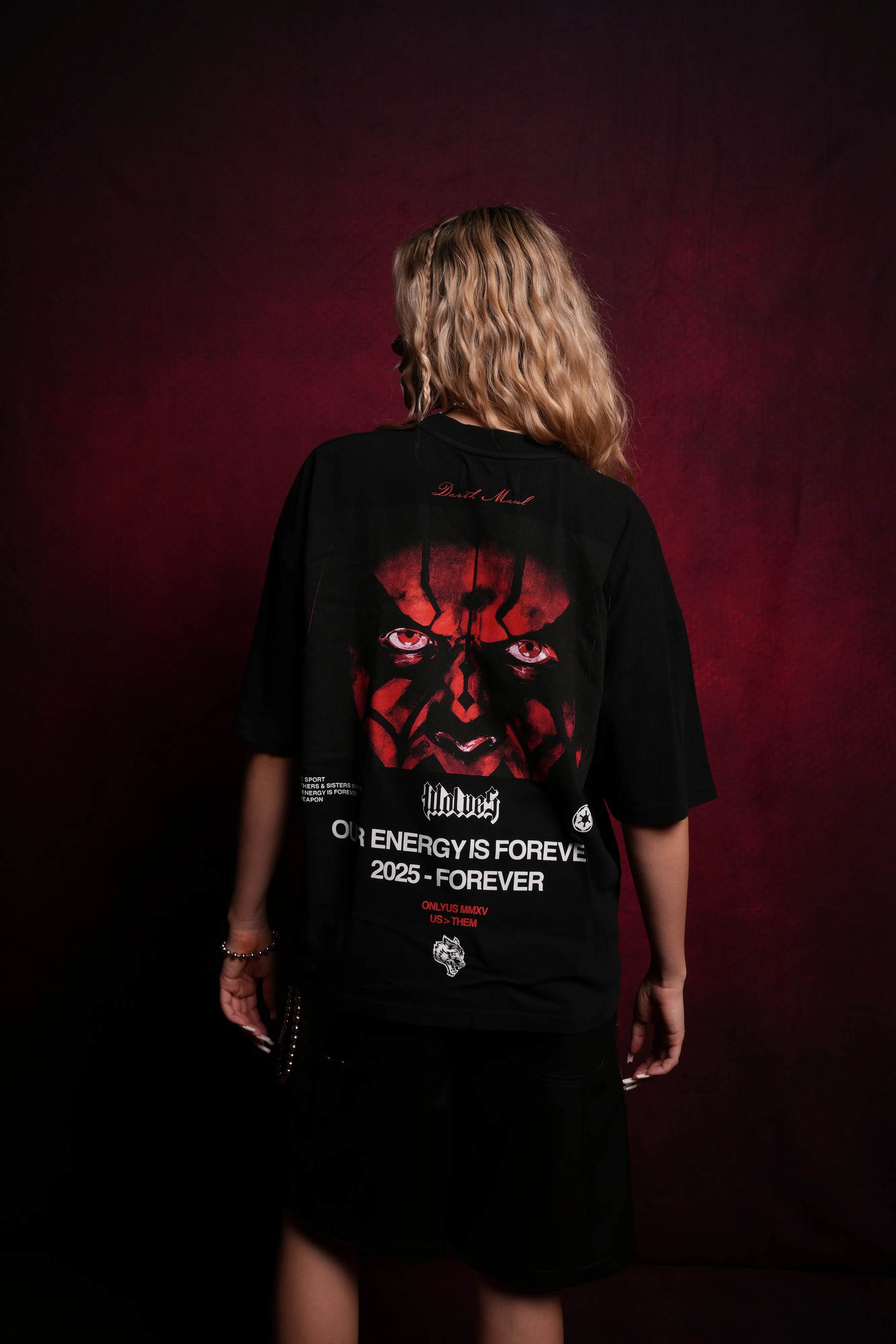 The Phantom Menace "Box Cut" Tee in Black