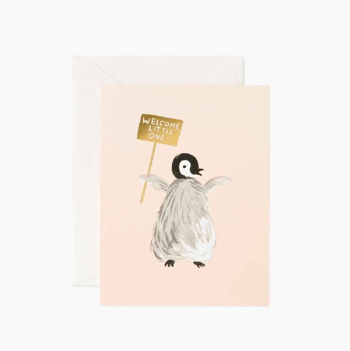 Welcome Penguin Card